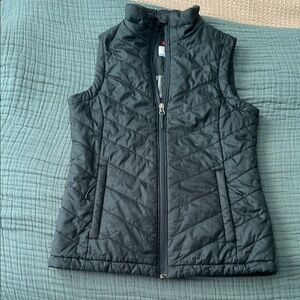 Columbia green vest size xs